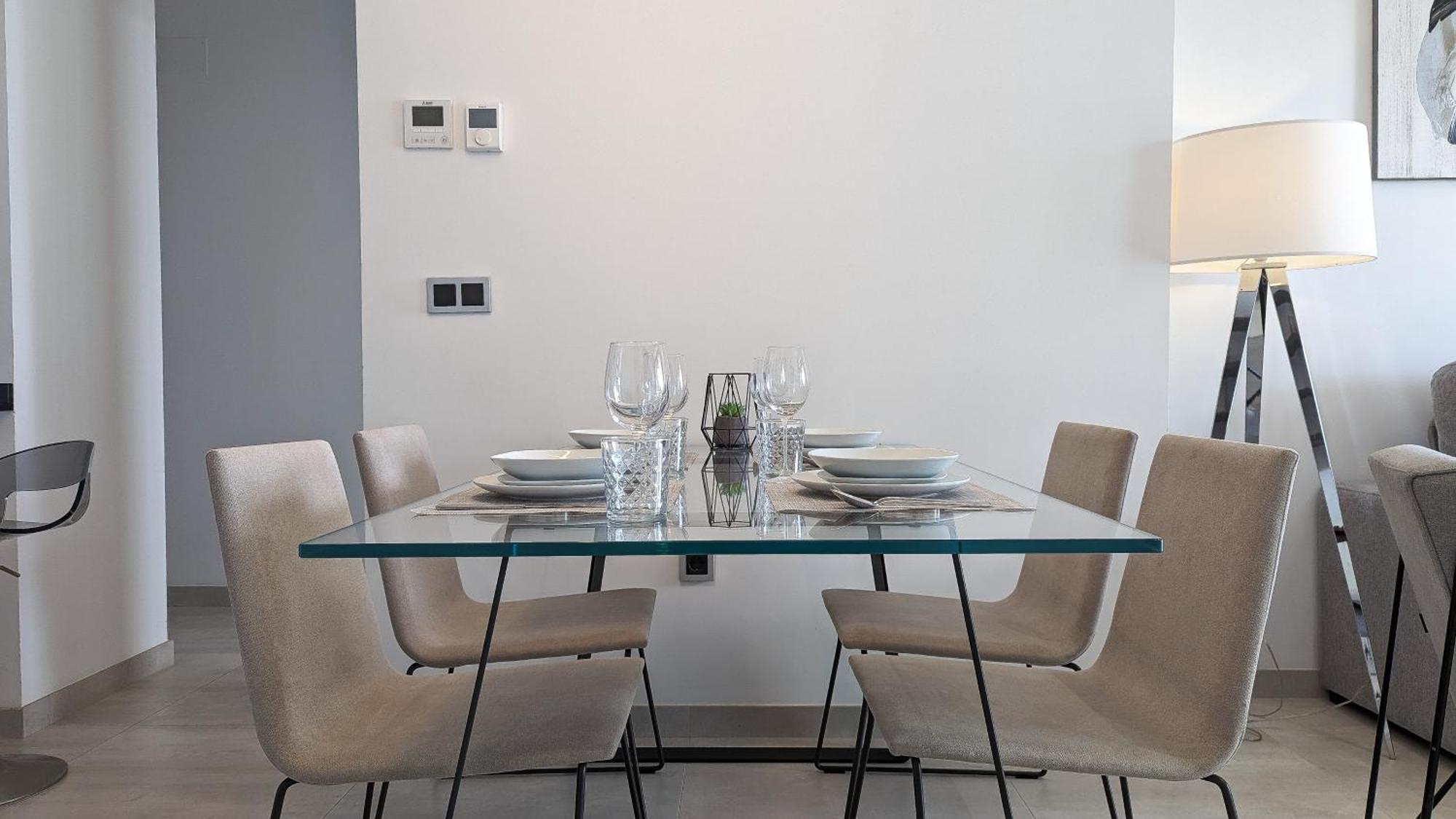 Sunset Waves Luxury Apartment Benidorm Bagian luar foto